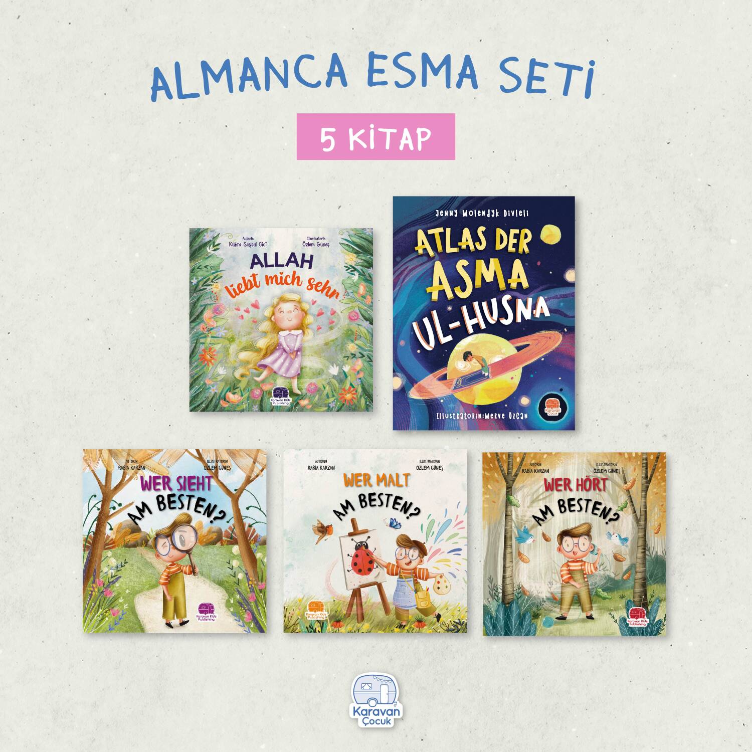 Almanca Esma Seti (5 Kitap) - 1