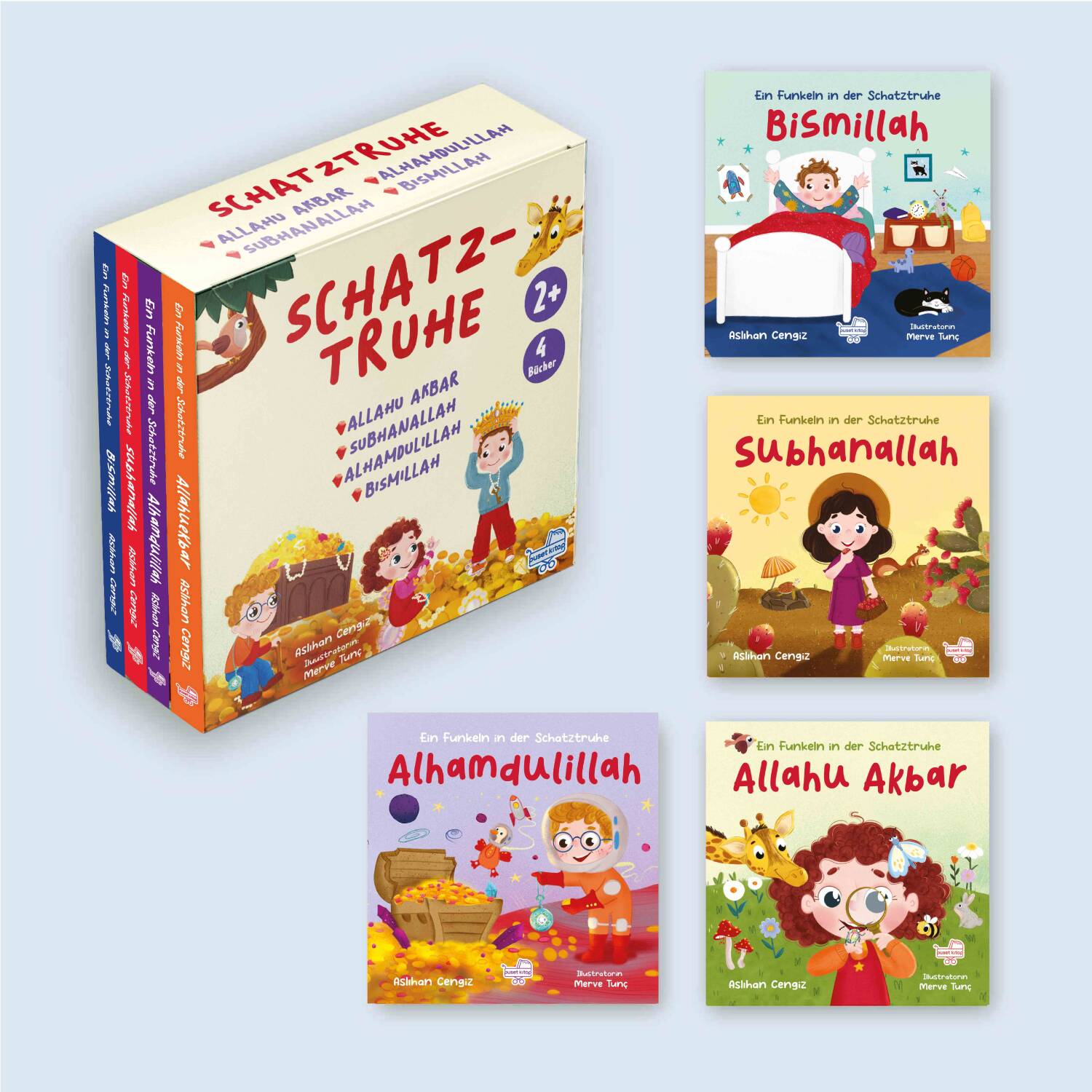 Almanca Hazine Sandığı (SCHATZTRUHE) (4 Kitap) - 1