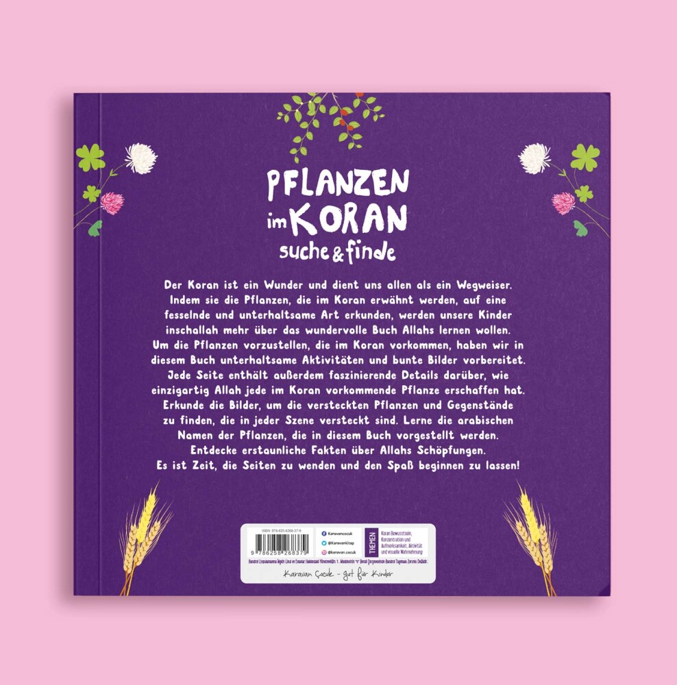 Almanca Kur'an'daki Bitkiler, PFLANZEN im KORAN suche&finde - 2