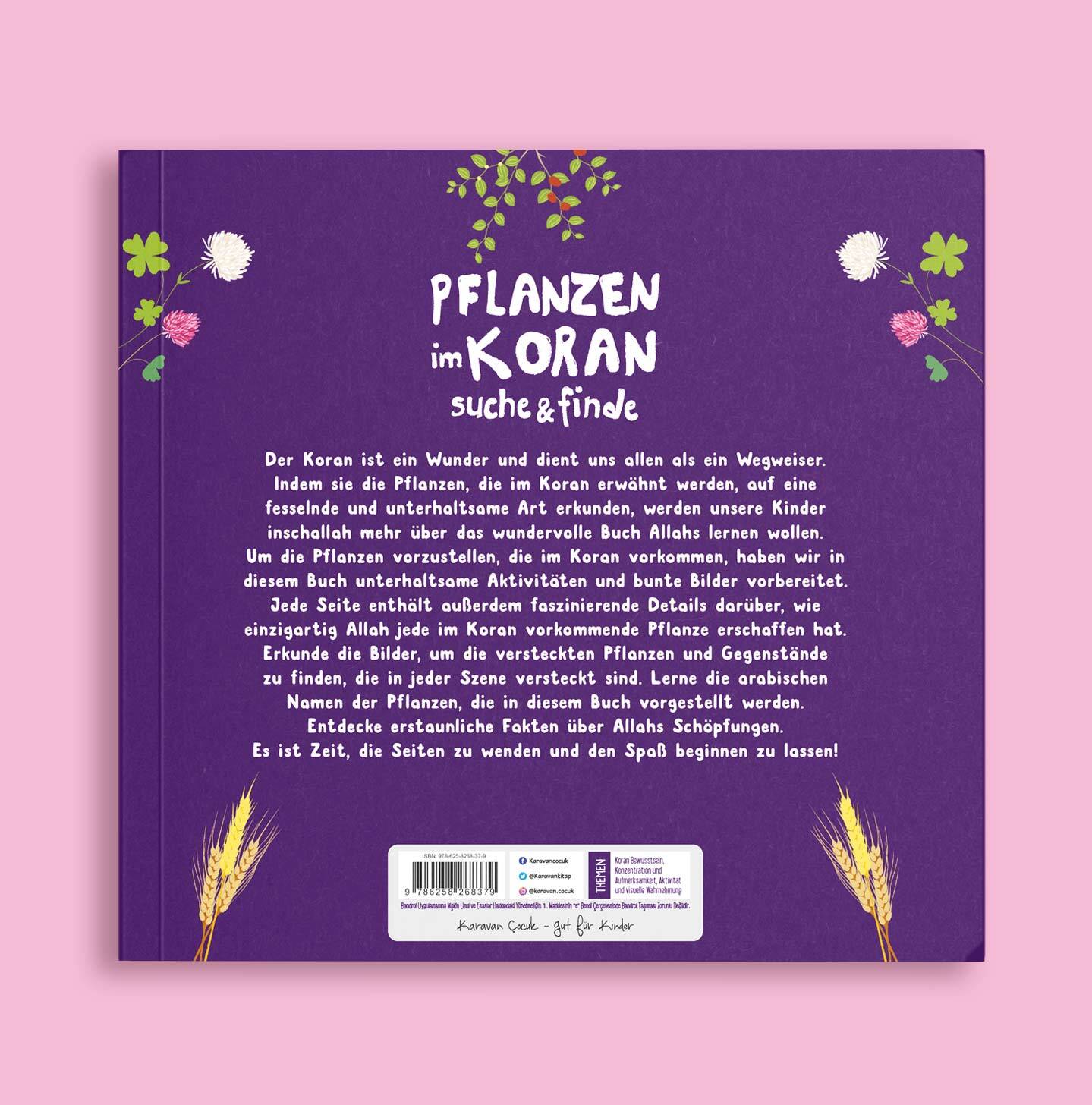 Almanca Kur'an'daki Bitkiler, PFLANZEN im KORAN suche&finde - 2