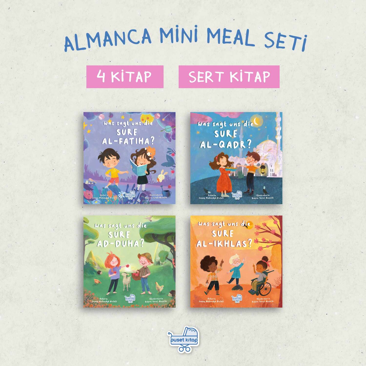 Almanca Mini Meal Seti (4 Kitap) Jenny Molendyk Divleli - 1