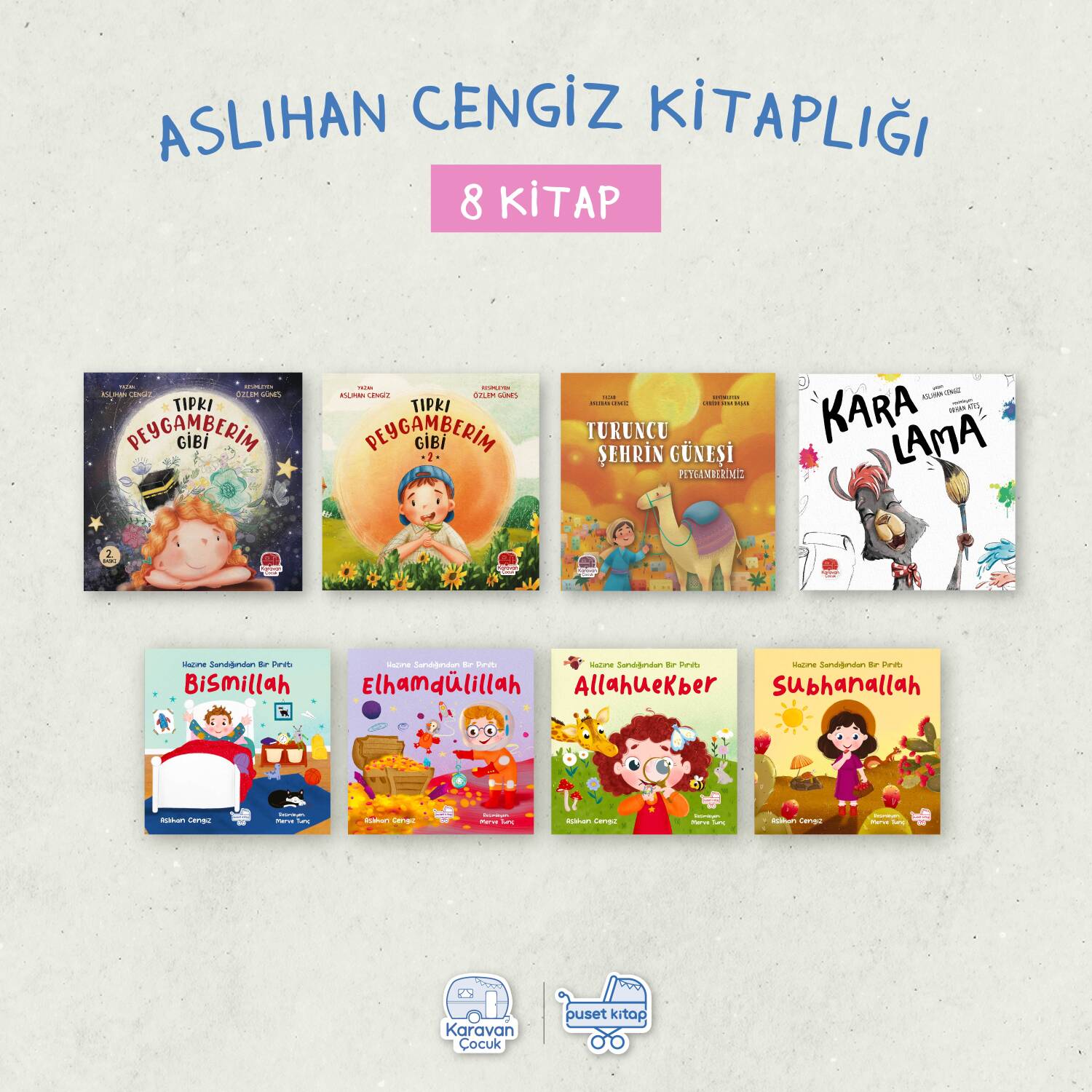 Aslıhan Cengiz Kitaplığı, (8 Kitap) - 1