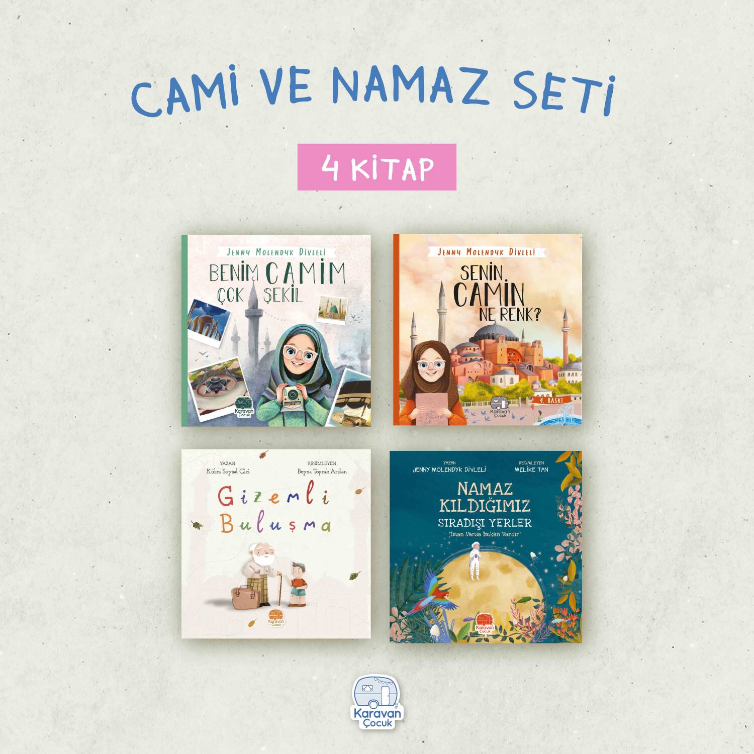 Cami ve Namaz Seti (4 Kitap) - 1