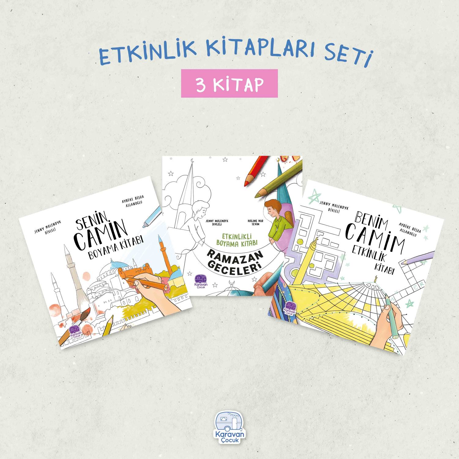 Eğlenceli Etkinlik Seti (3 Kitap) - 1