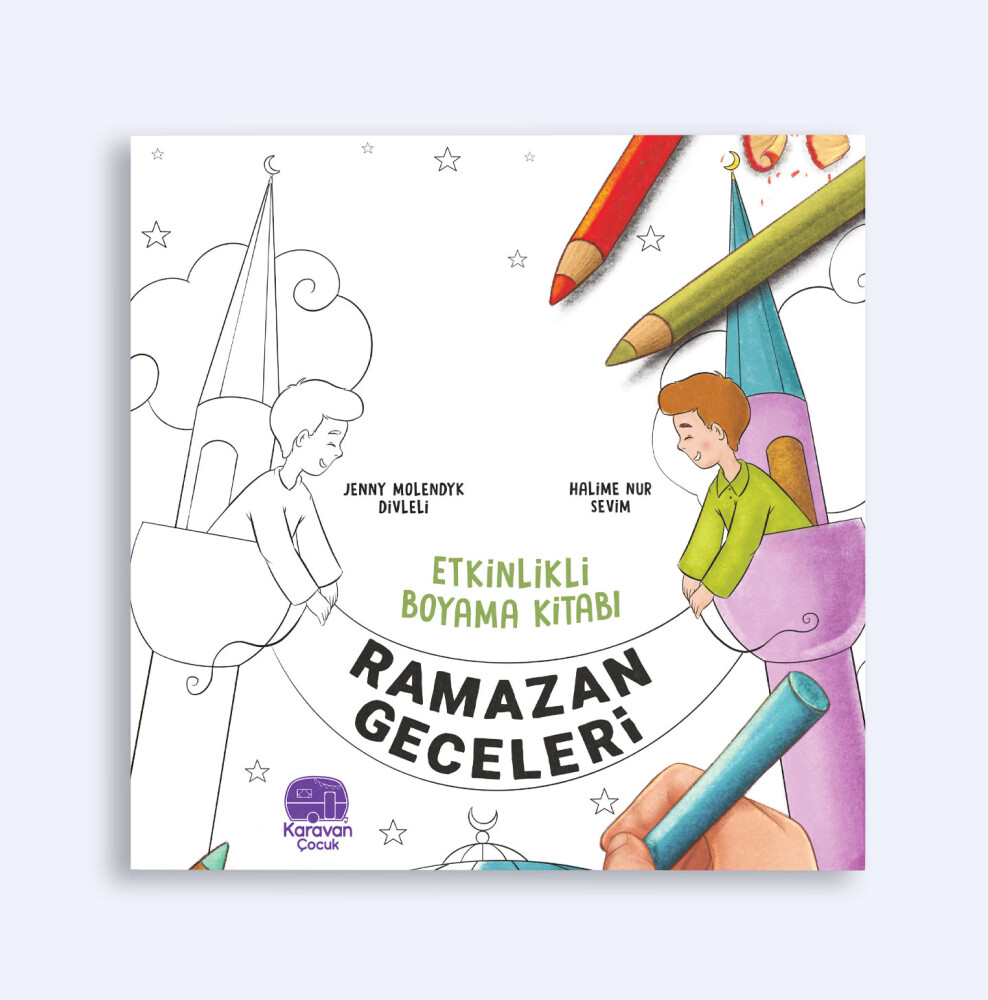 Etkinlikli Boyama Kitabı Ramazan Geceleri, Jenny Molendyk Divleli - 1