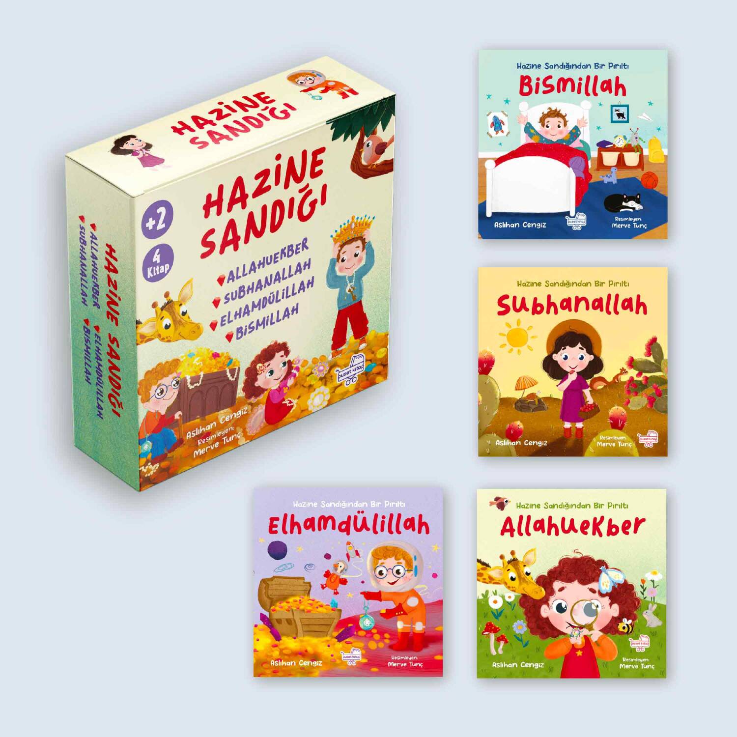 Hazine Sandığı (4 Kitap), Aslıhan Cengiz - 1