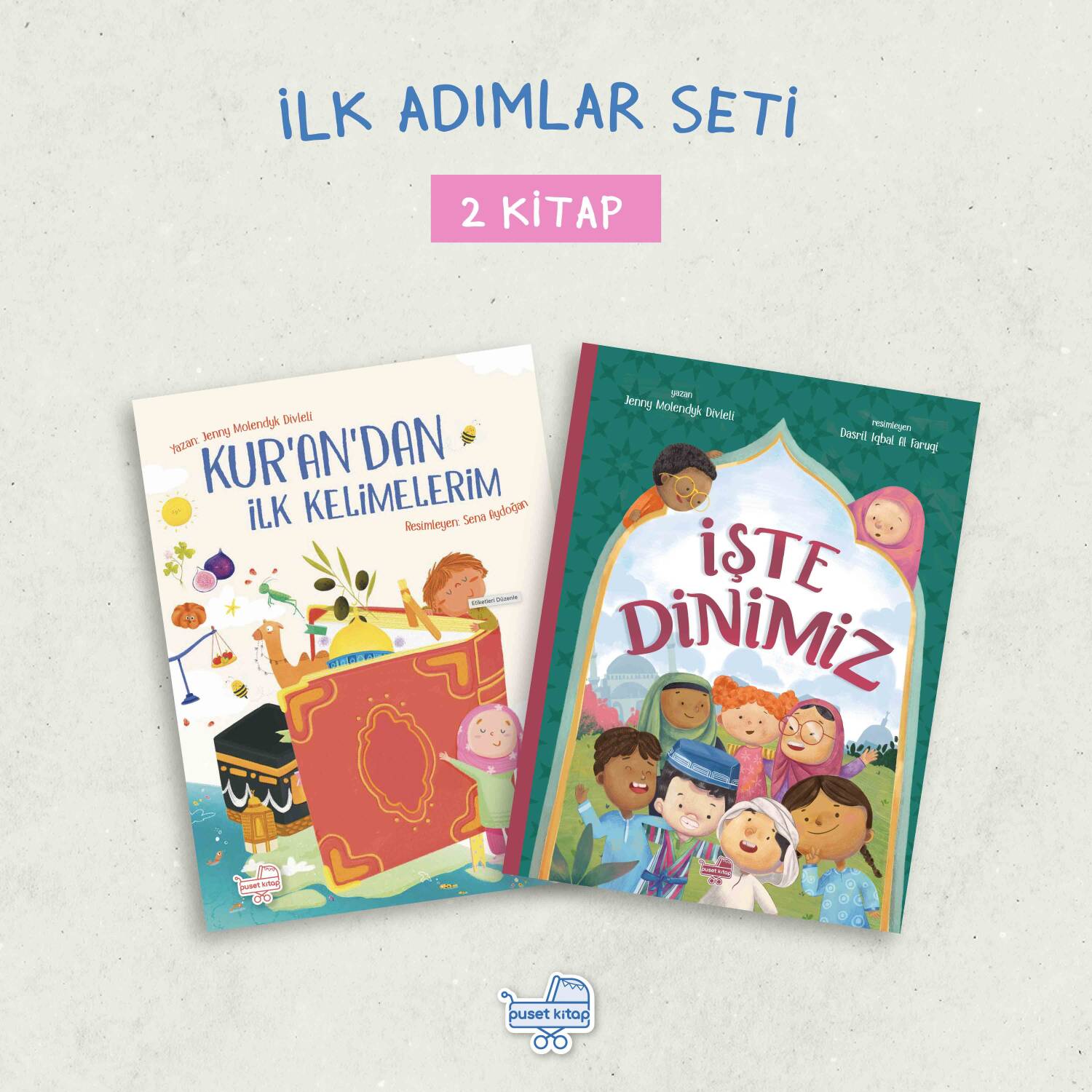 İLK ADIMLAR SETİ, JENNY MOLENDYK DIVLELI (2 Kitap) - 1