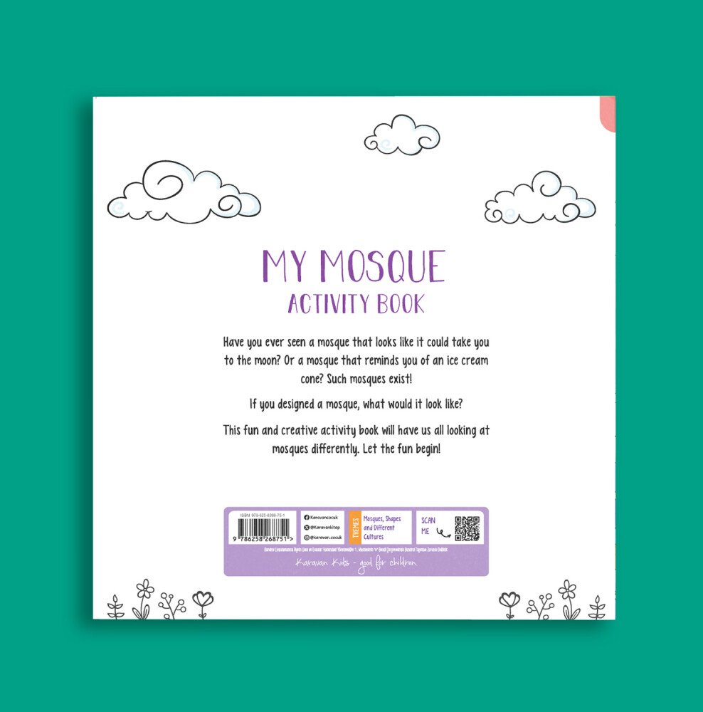 İngilizce Benim Camim Etkinlik Kitabı, My Mosque Actıvıty Book, Jenny Molendyk Divleli - 2