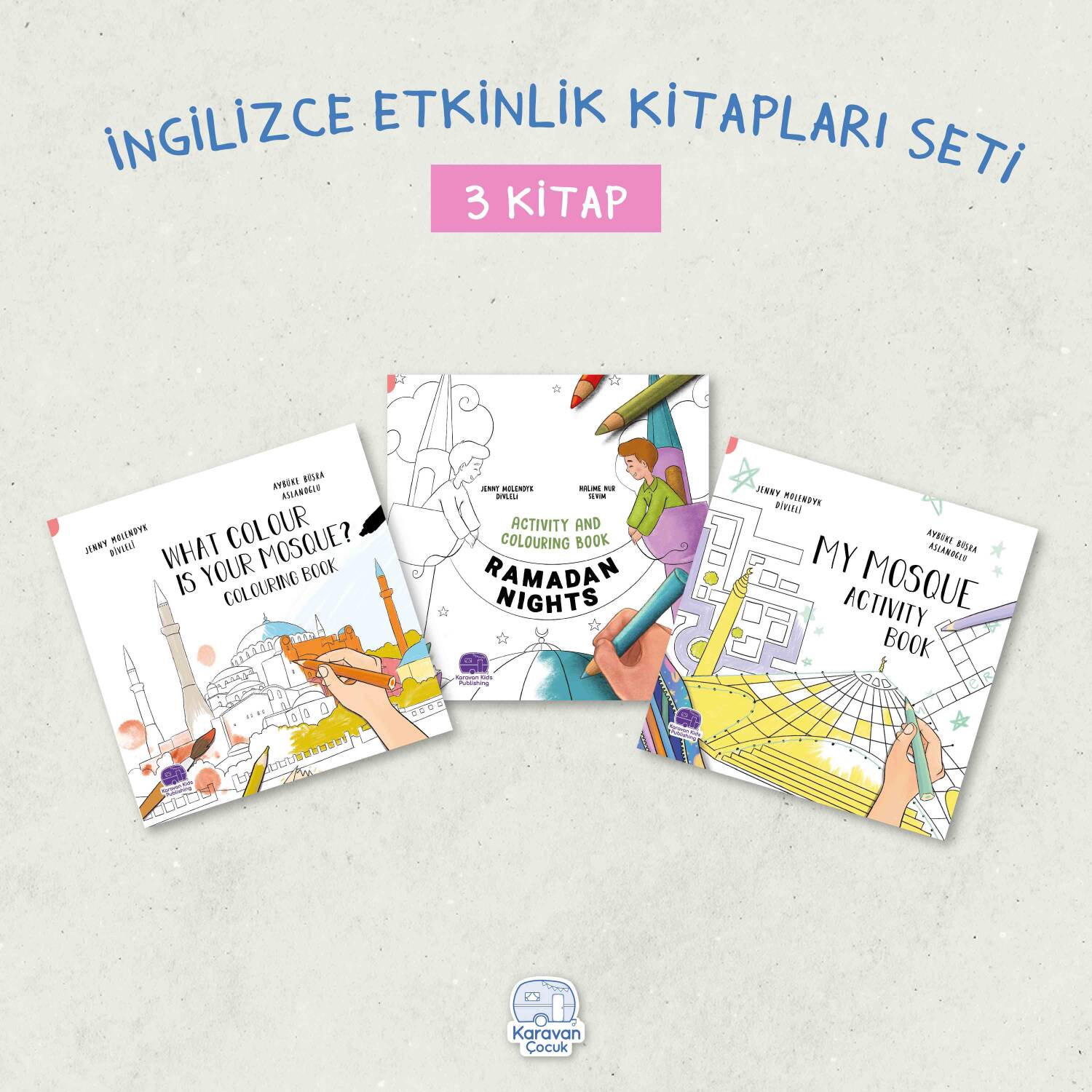 İngilizce Etkinlik Kitapları Seti (3 Kitap) - 1