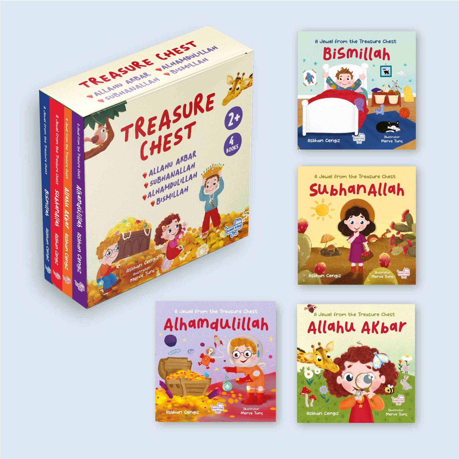  İngilizce Hazine Sandığı (Treasure Chest) (4 Kitap) - 1