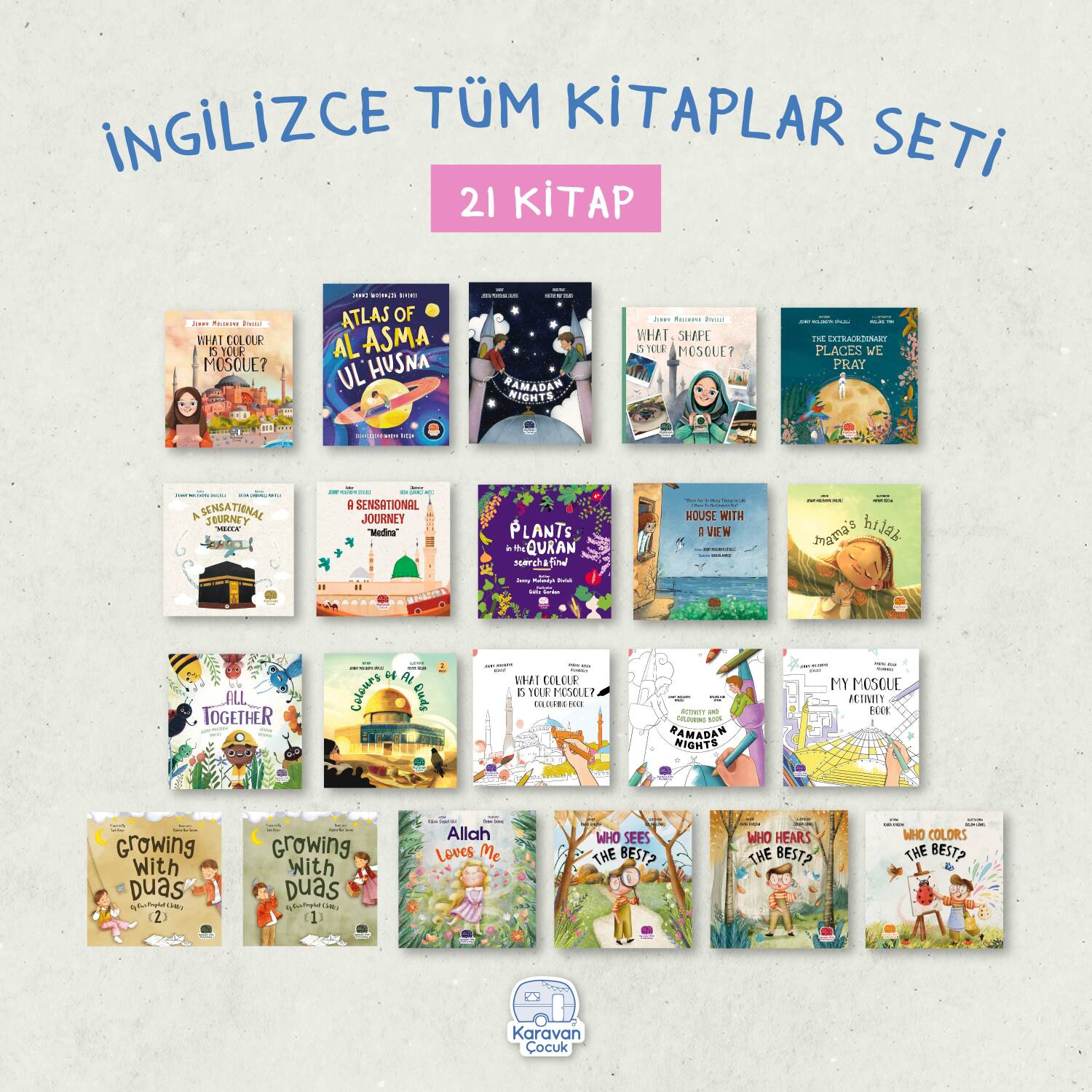 İngilizce Kitaplar Seti, (21 Kitap) - 1