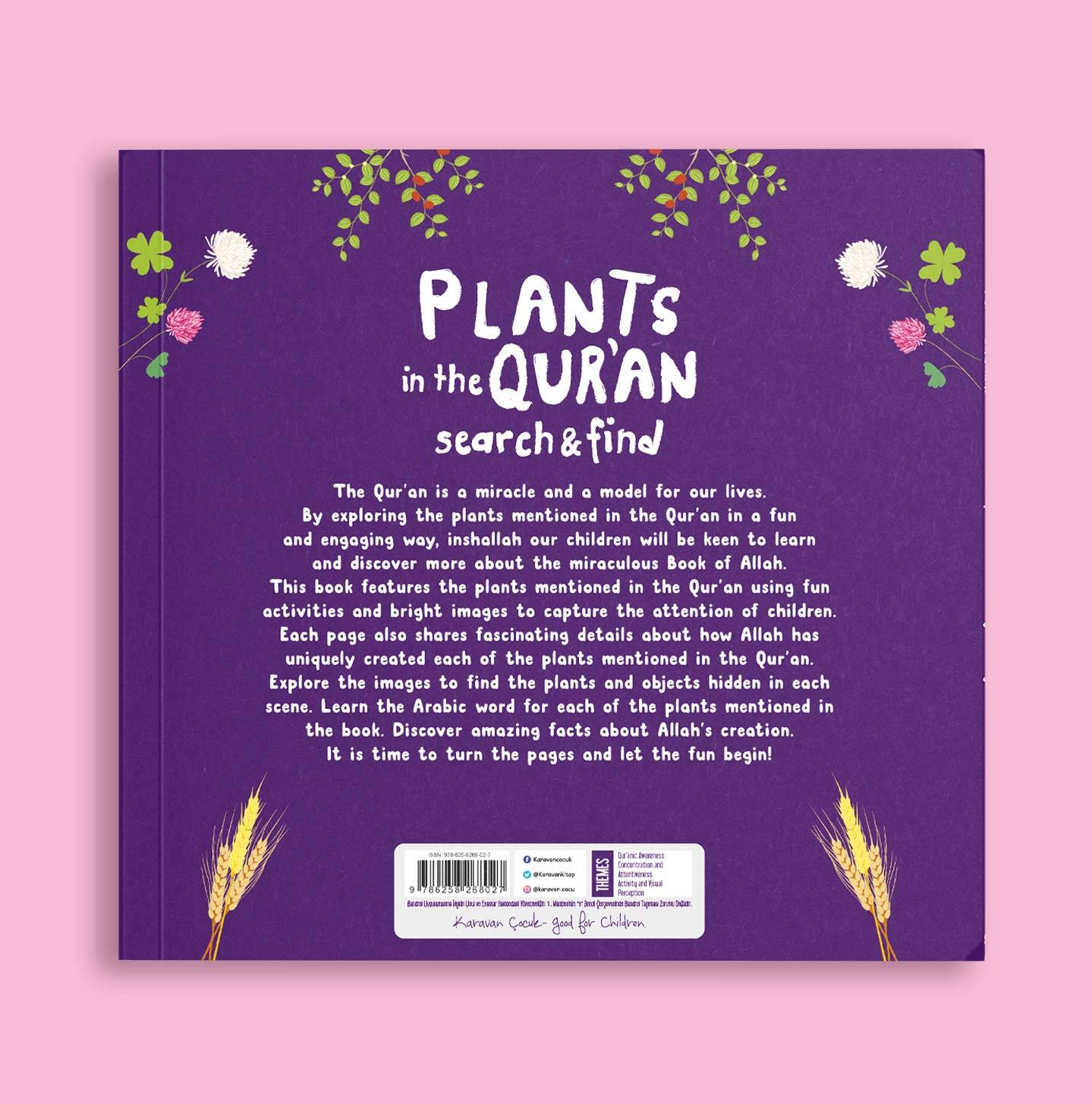 İngilizce Kur'an'daki Bitkiler Ara&Bul, Plants in the Qur’an, Jenny Molendyk Divleli - 2