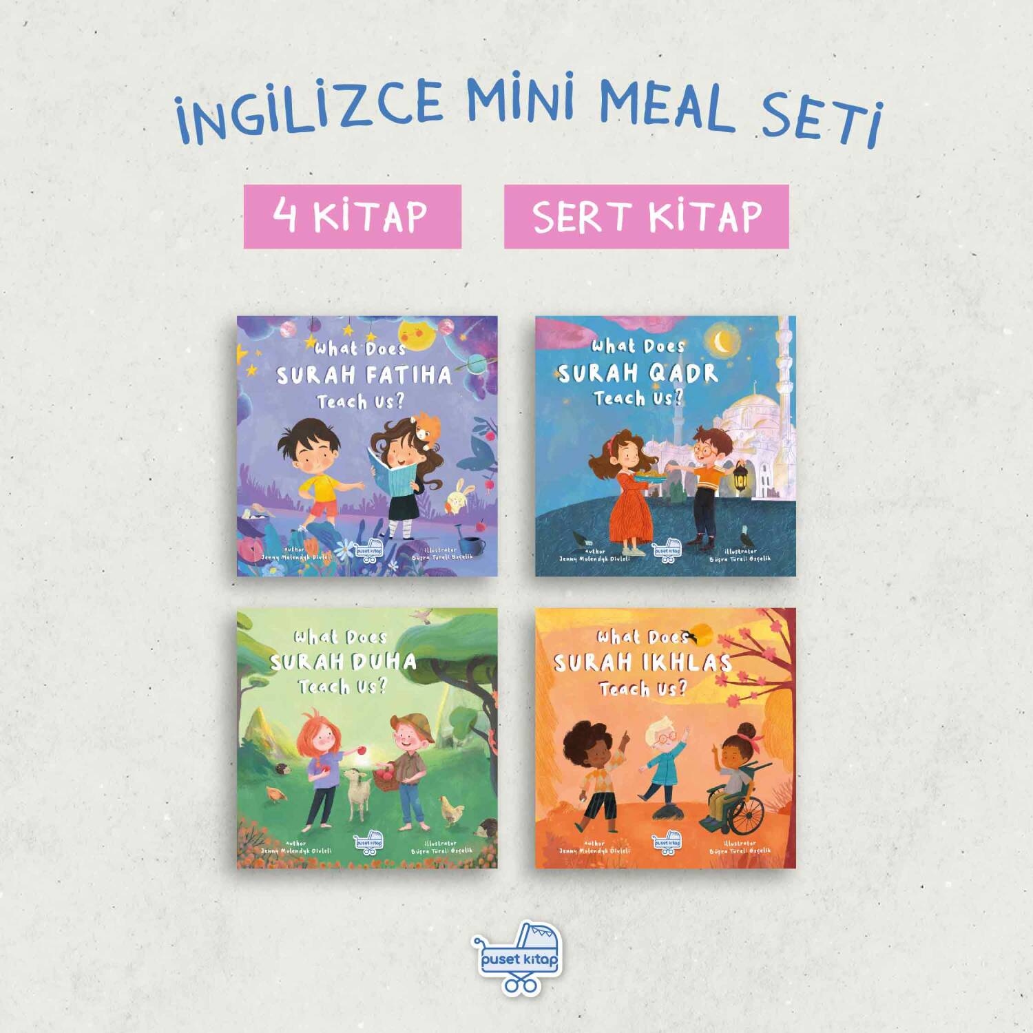 İngilizce Mini Meal Seti (4 Kitap) Jenny Molendyk Divleli - 1