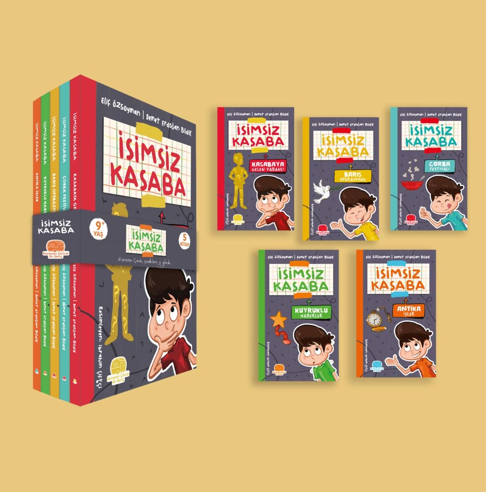 İsimsiz Kasaba Set (5 Kitap), Elif Özsoyman & Demet Erdoğan Bildik - 1