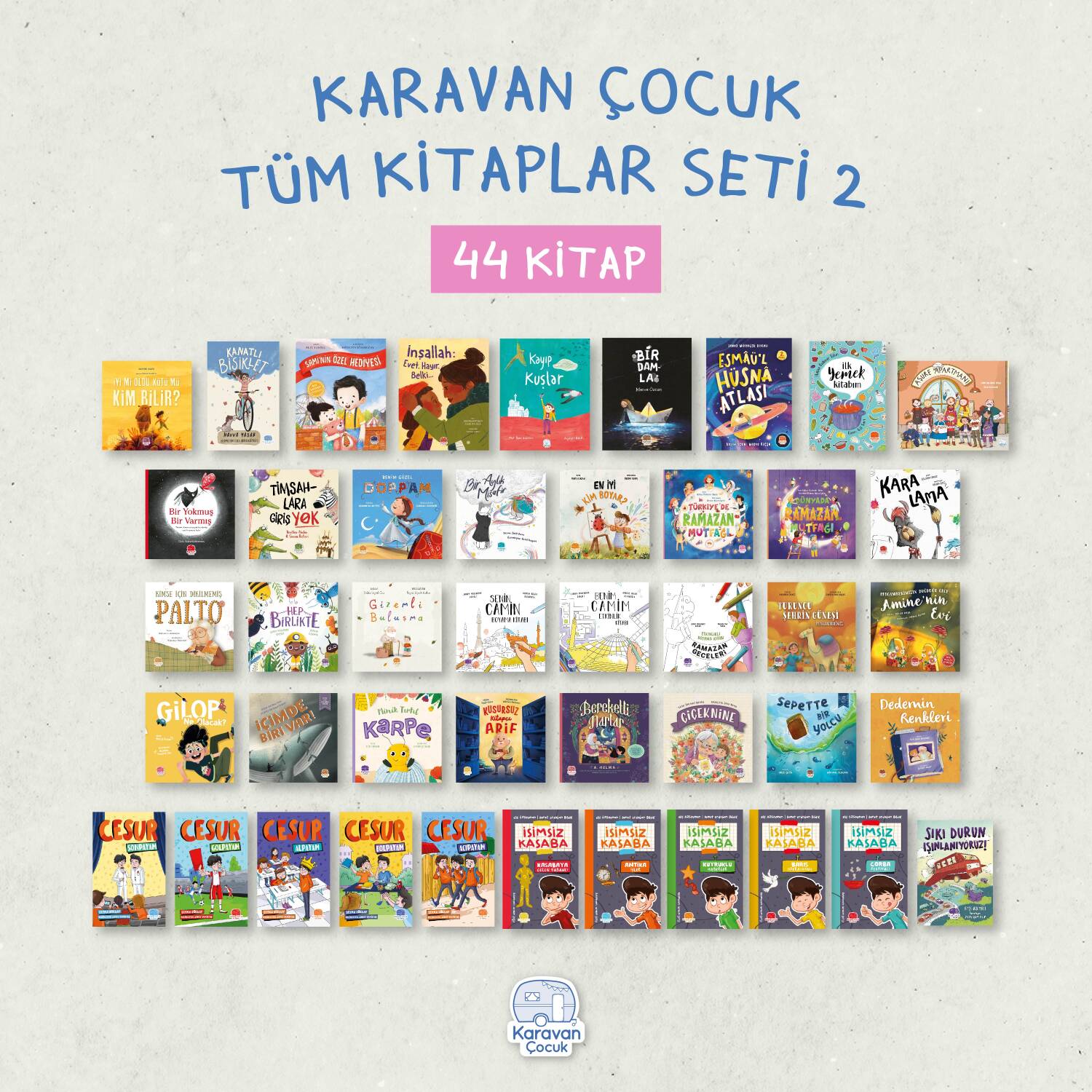 Karavan Çocuk Tüm Kitaplar Seti 2 (44 Kitap) - 1