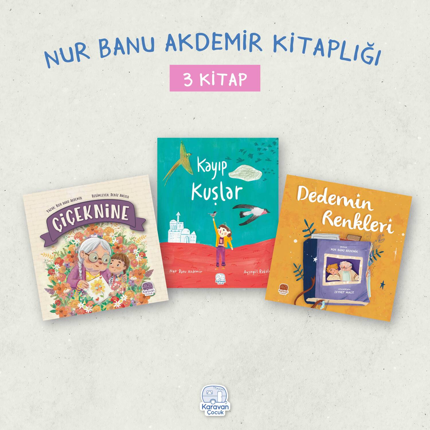 Nur Banu Akdemir Kitaplığı (3 Kitap) - 1