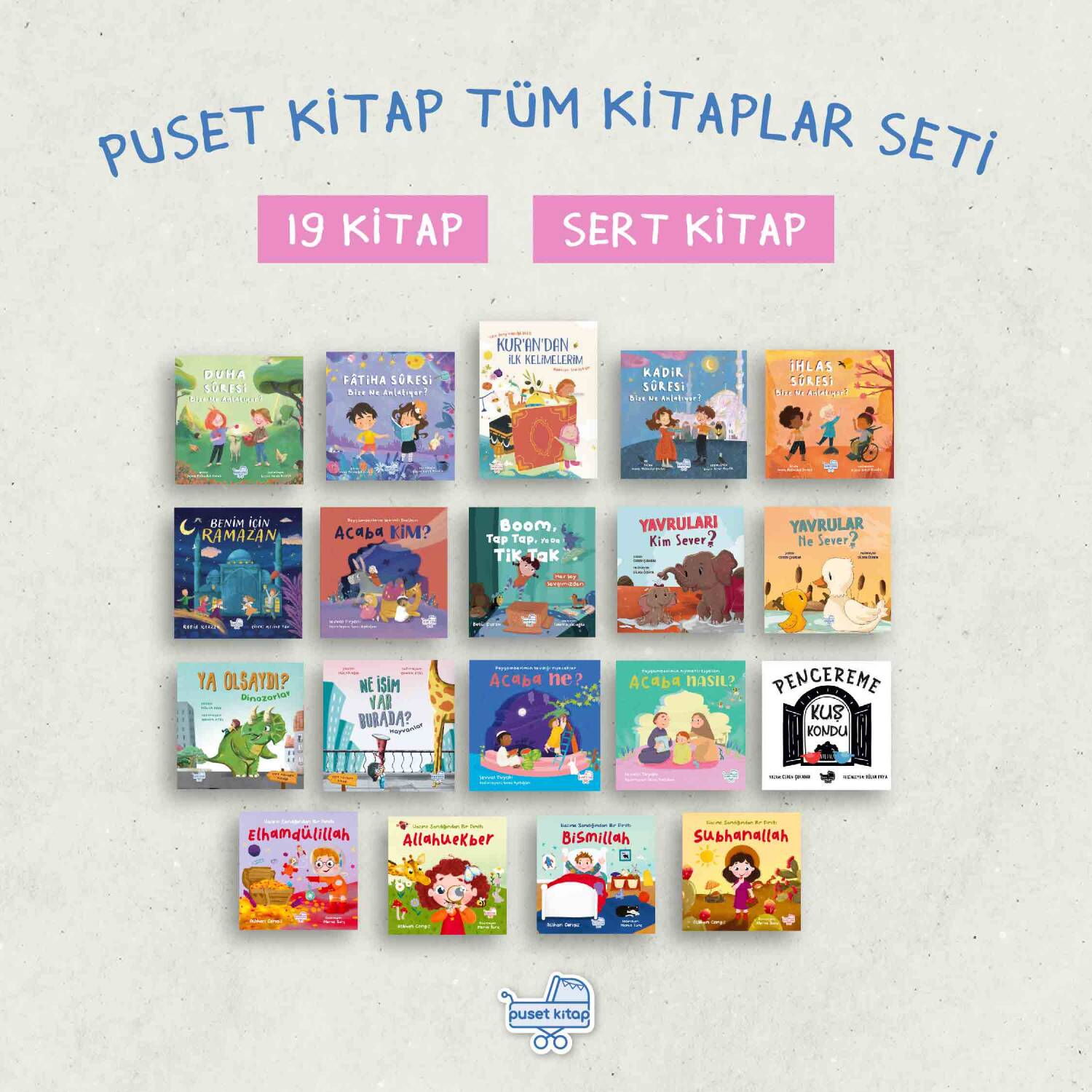 Puset Kitap Tüm Kitaplar (19 Kitap) - 1