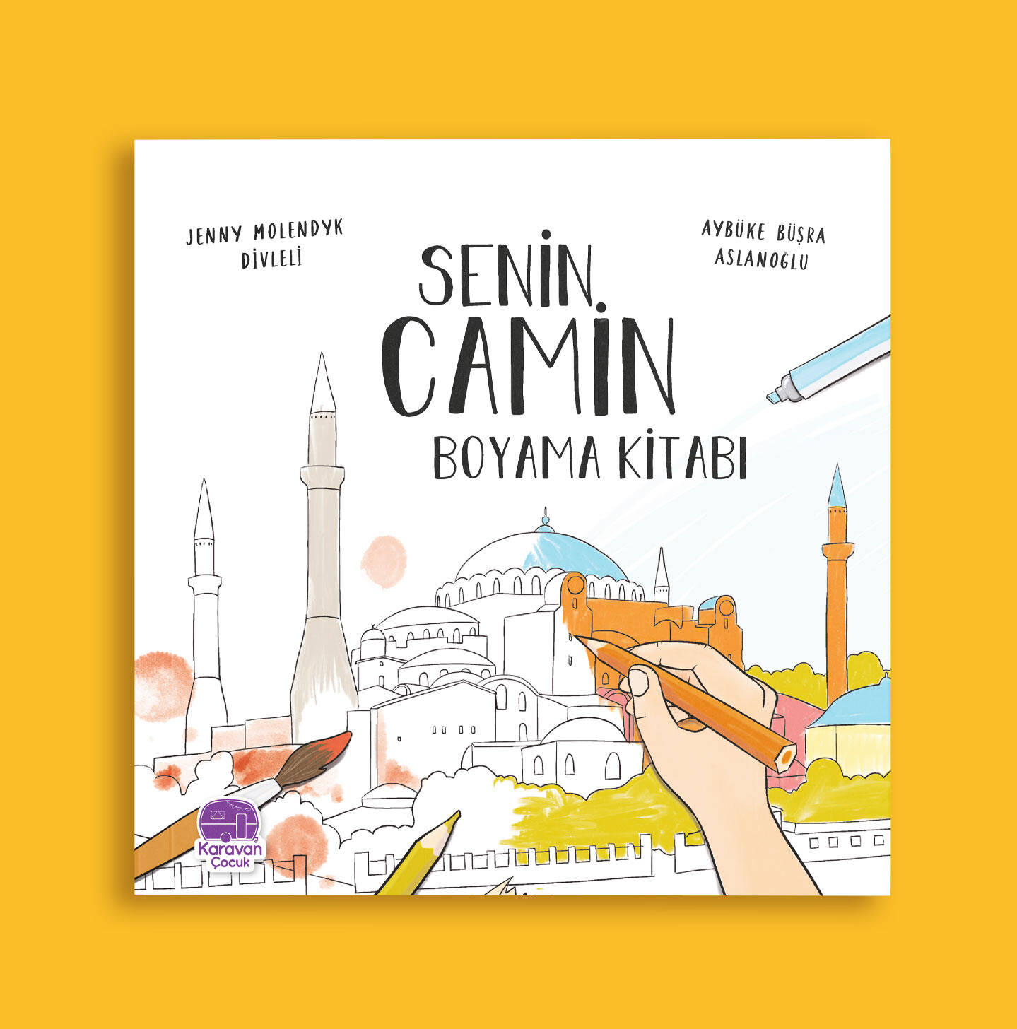 Senin Camin Boyama Kitabı, Jenny Molendyk Divleli - 1