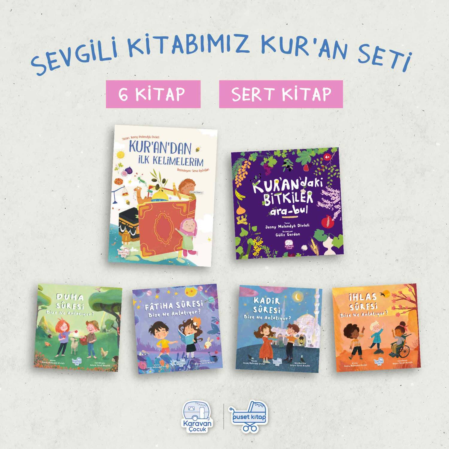 Sevgili Kitabımız Kur'an Seti (6 Kitap), Jenny Molendyk Divleli - 1