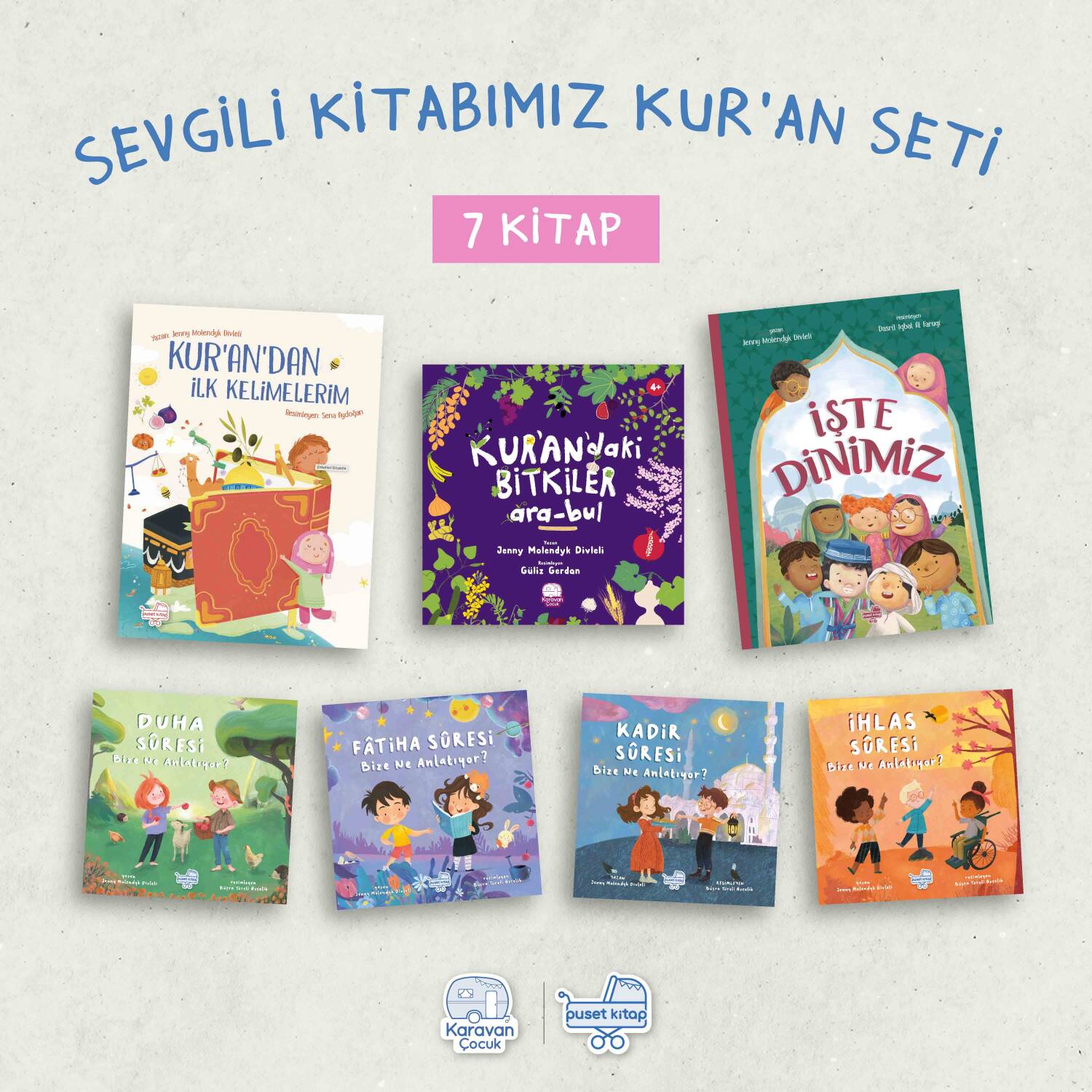 Sevgili Kitabımız Kur'an Seti (7 Kitap), Jenny Molendyk Divleli - 1